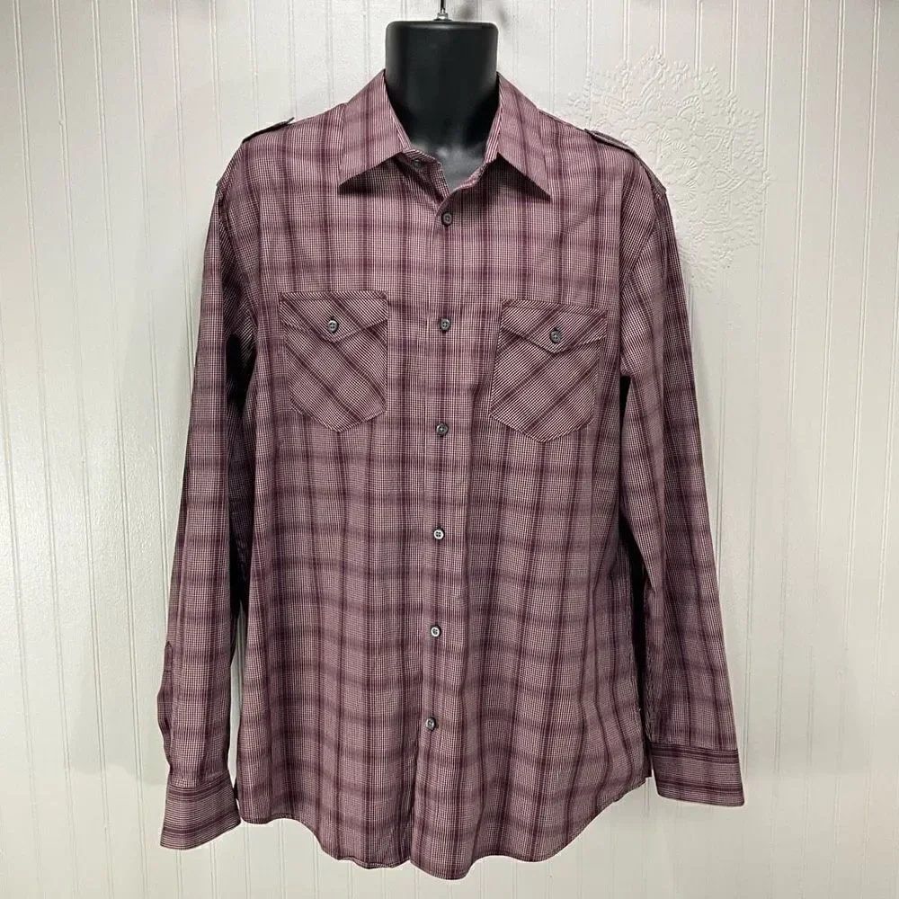 BANANA REPUBLIC Long Sleeve Dress Shirt